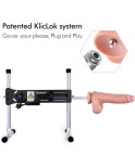 Hismith 11.33" Curved Silicone Dildo, 8.9" Insertable, KlicLok, Hands-Free Toy Hismith 11.33" Curved Silicone Dildo, 8.9" Insertable, KlicLok, Hands-Free Toy