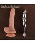 Hismith 7.68” Curved Steel G-Spot Prostate Massager for Beginners Hismith 7.68” Curved Steel G-Spot Prostate Massager for Beginners