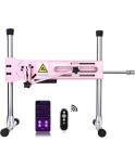 Hismith Premium Sex Machine Wire i inteligentna aplikacja sterowana dildo, różowa Hismith Premium Sex Machine Wire i inteligentna aplikacja sterowana dildo, różowa