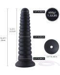 10.24'' Squirting Silicone Dildo ower shape Anal toy with KlicLok System 10.24'' Squirting Silicone Dildo ower shape Anal toy with KlicLok System