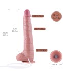 11.8" Extra-Length Squirting Silicone Dildo for Hismith Sex Machine