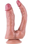 Dildo realistico Hismith in silicone a doppia densità da 7,46" con sistema KlicLok - Serie per principianti