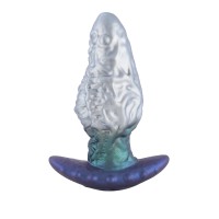 Large Silicone Anal  Butt Plug Dildo with Curved Base & Slender Waist XL Size