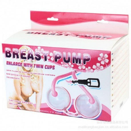 Manual Breast Pumps Enlargement With Twin Cup For Women