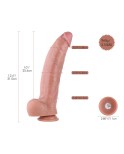 Hismith 12,4" vibrierender Dildo mit 3 Geschwindigkeiten und 7 intensiven Vibrationsmodi
