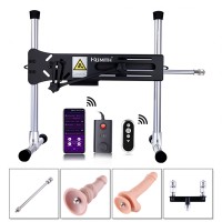 Hismith Double Penetration Series con doppio adattatore per dildo