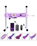 Hismith Noble Purple Sex Machine Bundle con 4 Fantasy Dildo Hismith Noble Purple Sex Machine Bundle con 4 Fantasy Dildo