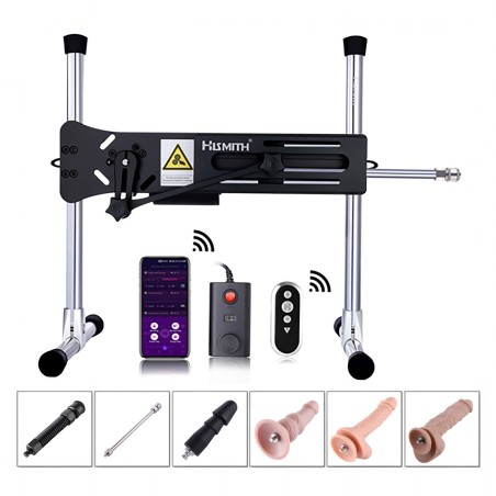 Hismith Premium 3.0 Pro - Premium Sex Machine With Bundle Attachments - App Controlled With Remote