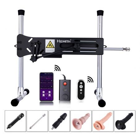 Hismith Premium Sex Machine, Draht-gesteuerte Liebesmaschine mit Bundle Attachments