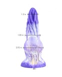 Hismith Elegant Blue Sex Machine Bundle con 4 Fantasy Dildos
